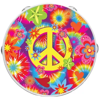 Fiestas Guirca Hippie Tambourine 17 cm Mehrfarbig
