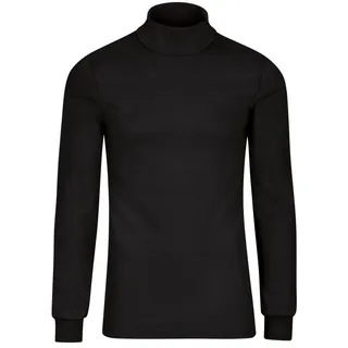 TRIGEMA Mädchen Pullover Langarm Ski/Rolli, Gr. 140, Schwarz (schwarz 008)