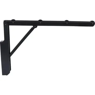 Whirlpoolabdeckungsheber, faltbares Design, 35 kg Tragfähigkeit, schwarz - Schwarz