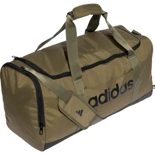 Adidas Linear Duffel Bag, Olive strata/Black, M