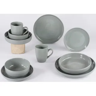 LeGer Home by Lena Gercke Kombiservice »Geschirr-Set, Service Liliane« skandinavische, minimalistische Formensprache, 16 Teile