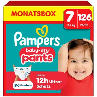 Pampers Baby-Dry Pants Gr. 7 (15 kg+) 126 St.