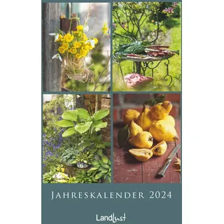 Landlust: Jahreskalender 2024 Wand-Kalender - Poster-Kalender - Fotografie - Gartenkalender 45x62