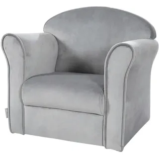 roba Kindersessel Lil Sofa 49 x 43 x 39 cm Textil grau silber