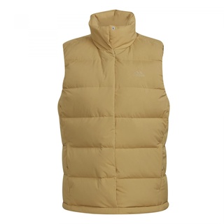 adidas Damen Helionic Daunenjacke, Golden Beige, XXL