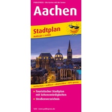 Aachen. Stadtplan 1:14 000