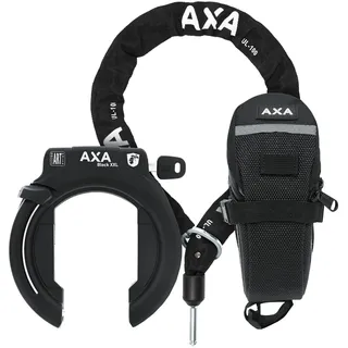 AXA basta Block XXL Schwarz Rahmenschloss