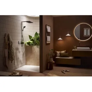 Hansgrohe Raindance Alive Q Duschsystem 210/340 1jet mit ShowerSelect Comfort, Chrom