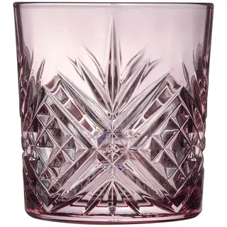 Luminarc Salzburg Rosafarbene Gläser, 4 Stück, Glas, 30 cl, Rosa