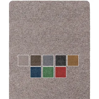 ANRO Schmutzfangmatte Fußmatte Türmatte Fußabtreter Poet Beige 40 x 120 cm | Material: Polypropylen, Rücken: TPE-Gummi rutschhemmend, Höhe: 5 mm, Einsatz: Türvorleger für Haustür, Flur, innen & außen