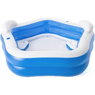 Aufblasbarer Pool Family Oasis 213x206x69 CM Garten Kinder Erwachsene Bestway