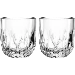 LEONARDO Gocce Kaffeeglas Latte Macchiato 0,22 l 6 St.