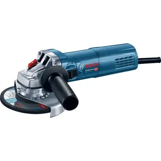 Bosch GWS 9-125 S inkl. Aufnahmeflansch, Zweilochschlüssel, Spannmutter, Schutzhaube, Zusatzhandgriff