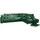 Sofa MADELINE Ecksofa Cord smaragd Recamiere rechts