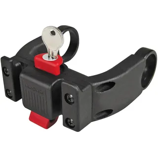 KLICKfix Lenkeradapter E mit Schloss, Adapter, schwarz, One Size