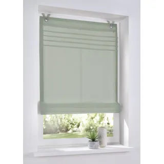 Kutti »Kessy Biese« mit Hakenaufhängung ohne Bohren halbtransparent, Baumwolle, Polyester, Hakenaufhängung