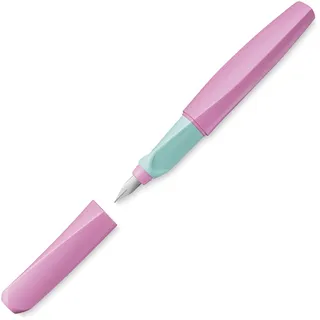 Twist Füllhalter, Edelstahl-Feder in Strichbreite M inkl. 2 Tintenpatronen, sweet lilac,