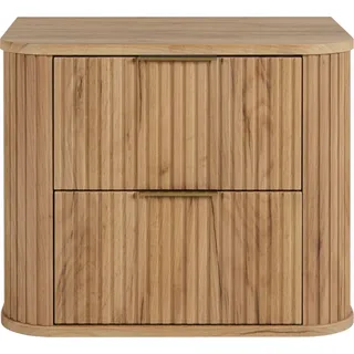 Badezimmerschrank, Gold Craft Eiche + Goldener Griff, 41, 5 x 60, 4 x 51, 7 cm - Braun