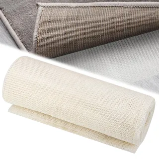 Teppich Antirutschmatte 150 X 200 cm, PVC Mehrzweck Zuschneidbar Teppich Unterlage, Netzgewebe Teppichunterlage für Teppiche, Schubladen, Regale, Tablett, Auto Kofferraum