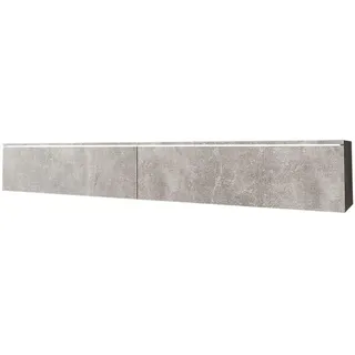 Feldmann-Wohnen Lowboard D Beton 180 / 32 / 30 cm , Holz , Rechteckig , 180x30x32 cm , Wohnzimmer, TV Möbel, Lowboards, Lowboards stehend