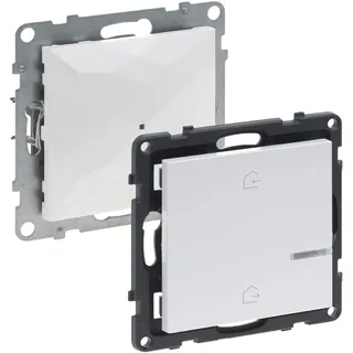 Legrand Seano with Netatmo Unterputz-Gateway Funk-Gateway Master-Switch Kommen/Gehen Smart Home-Set 1 St. Ultraweiß