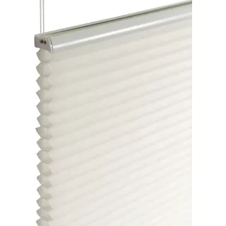 Kutti Wabenplissee »Lucy« Lichtschutz energiesparend ohne Bohren verspannt Klemmfix Montage, Klemmträger, blickdicht, Sichtschutz, isolierend, weiß