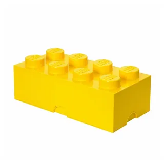 LEGO Aufbewahrungskiste Storage Brick 50 x 18 cm 18-tlg. gelb