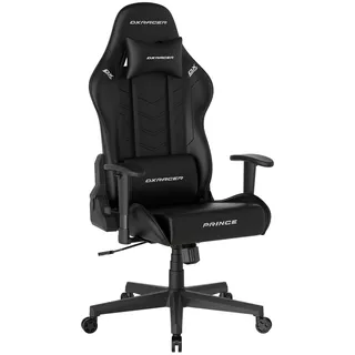 MCA Furniture DX Racer Prince Gamingstuhl schwarz Bundle