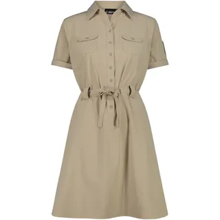CMP Kleid Polokleid Beige 36