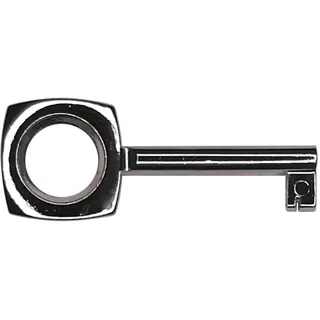 cyclingcolors Möbelschlüssel schrankschlüssel 65 mm zierschlüssel türschlüssel modern entwurf chrom verchromt