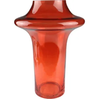 AM Design "Lebendige, orangefarbene Glasvase", bringt Farbe und Leben in Ihren Raum,