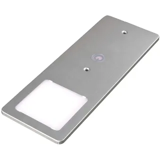 kalb | LED Unterbauleuchten silber 5W- sehr flache Küchenleuchte mit Touch-Dimmfunktion Einbaustrahler Einbauspot, Auswahl:1er Set warmweiss