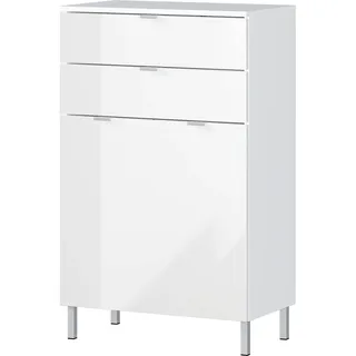 Germania Highboard 60 x 97 x 34 cm Weiß