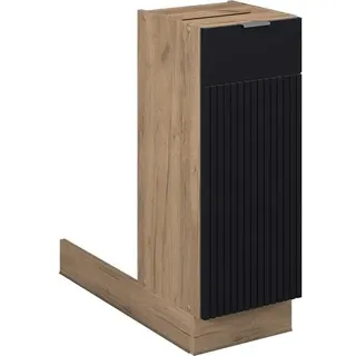 Vicco Kochinsel Fame-Line 30 x 30 x 82 cm Schwarz