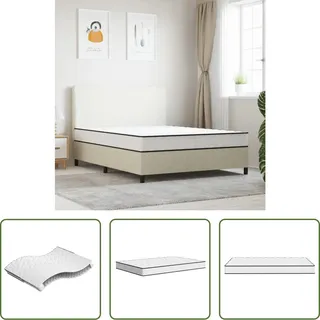 The Living Store Matratze Bonnell-Federkern Mittel 140x200 cm