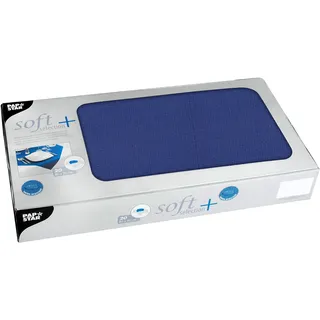 Papstar Mitteldecken Vlies "soft selection plus" 80 x 80 cm Dunkelblau