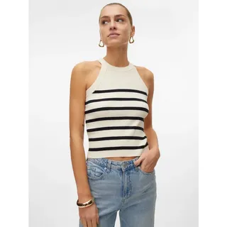 Vero Moda VMSABA RIB SL O-NECK TOP GA NOOS