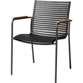 Cinas Gartenstuhl Mood Classic 60 x 56 x 84 cm schwarz