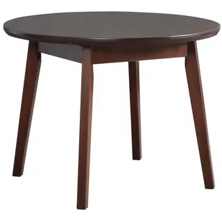 Leaf Design Esstisch Oslo 4, 100-130 cm, walnussfarben , Walnussfarben , Holz , Echtholz,Buche , Holz Optik , 100x75x130 cm , Esszimmer, Esstische