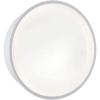 Paulmann LED Außenleuchte Platomo Weiß Ø 18 cm warmweiß