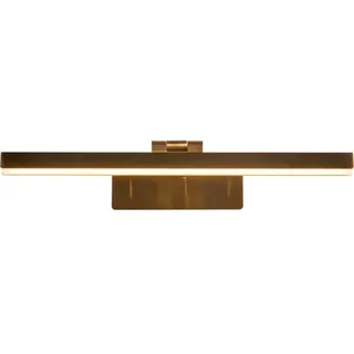 Searchlight LED Bilderleuchte Wandleuchte Messing Matt Verstellbar 3000 K 40,5 cm