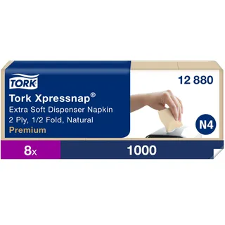 TORK Tork, Xpressnap Extra Soft Weiße Spenderserviette 16,5 x