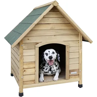 Kerbl Hundehütte 100 x 88 x 99 cm Holz Braun
