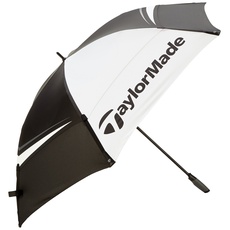 Bild 2017 TM Tour 68" Lightweight Double Canopy Mens Golf Umbrella Black/White