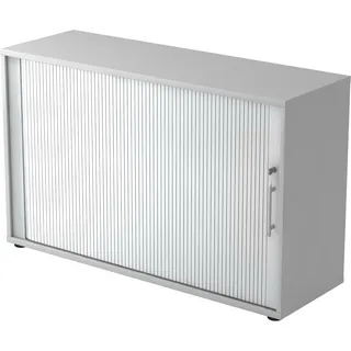 Hammerbacher Q-Line Rollladenschrank 120 x 40 x 110 cm grau