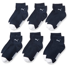 Puma Baby Classic Socken, Marineblau/Weiß, 19/22 (6er Pack)