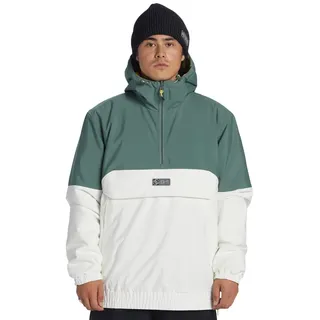 Snowboardjacke DC SHOES "Nexus Anorak", Herren, Gr. XL, grün (schwarz forest), Obermaterial: 100% Nylon;, Jacken Snowboardjacke