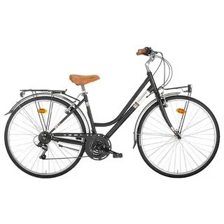 Montana Bikes Streetland Lady 700 Ty-21 3x7s 2024 Fahrrad - Green - One Size