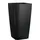 Cubico Premium 50 50 x 50 x 95 cm Schwarz hochglanz