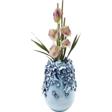 Bild Vase Butterflies, Lightblue